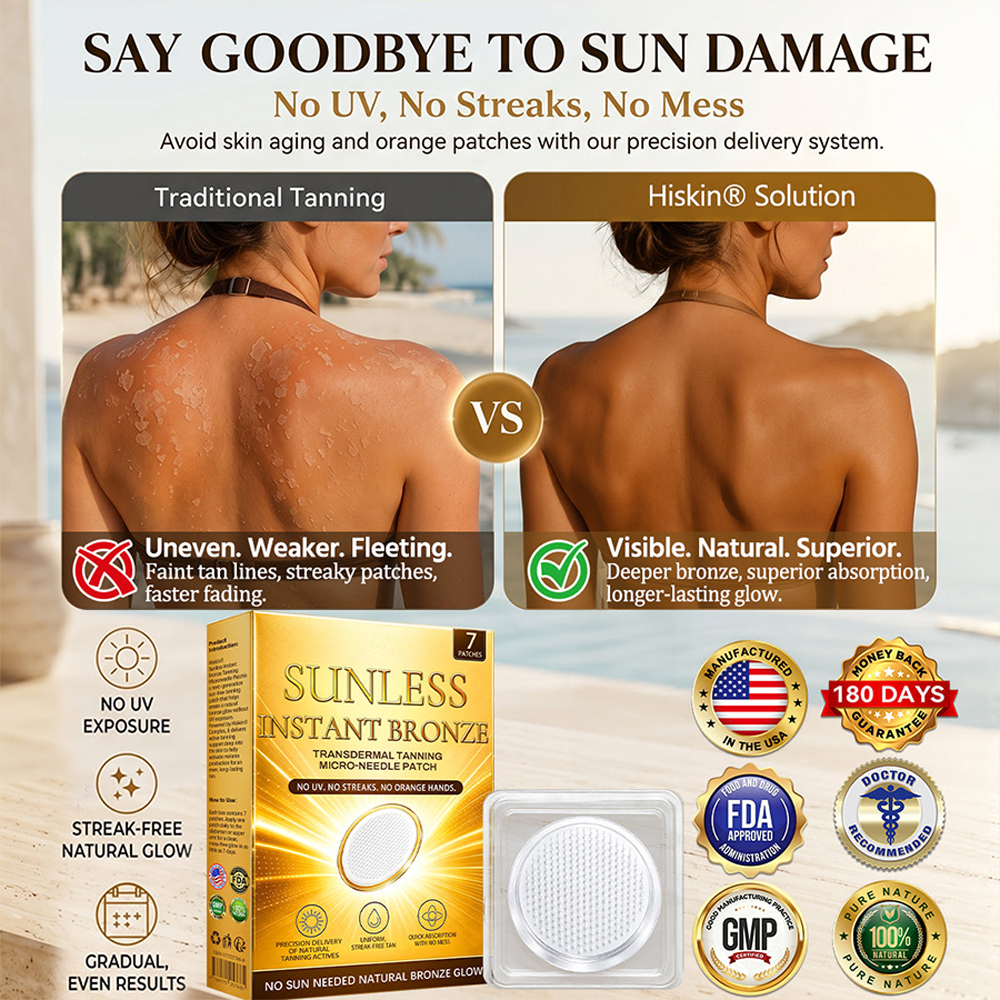 ☀️𝑶𝒇𝒇𝒊𝒄𝒊𝒂𝒍 𝑺𝒕𝒐𝒓𝒆 | ☀️  𝐒𝐮𝐧𝐥𝐞𝐬𝐬 𝐈𝐧𝐬𝐭𝐚𝐧𝐭 𝐁𝐫𝐨𝐧𝐳𝐞 𝐓𝐚𝐧𝐧𝐢𝐧𝐠 𝐌𝐢𝐜𝐫𝐨𝐧𝐞𝐞𝐝𝐥𝐞 𝐏𝐚𝐭𝐜𝐡 🇺🇸 (𝐉𝐮𝐬𝐭 𝐨𝐧𝐜𝐞 𝐚 𝐝𝐚𝐲) 𝐕𝐢𝐬𝐢𝐛𝐥𝐞 𝐁𝐫𝐨𝐧𝐳𝐞 𝐆𝐥𝐨𝐰 𝐢𝐧 𝟕 𝐃𝐚𝐲𝐬 ✅ 𝐍𝐨 𝐔𝐕, 𝐍𝐨 𝐎𝐫𝐚𝐧𝐠𝐞, 𝐍𝐨 𝐒𝐭𝐫𝐞𝐚𝐤𝐬, 𝐍𝐨 𝐃𝐇𝐀, 𝐍𝐨 𝐌𝐞𝐬𝐬.