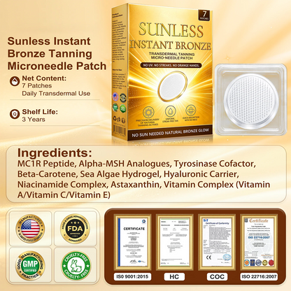 ☀️𝑶𝒇𝒇𝒊𝒄𝒊𝒂𝒍 𝑺𝒕𝒐𝒓𝒆 | ☀️  𝐒𝐮𝐧𝐥𝐞𝐬𝐬 𝐈𝐧𝐬𝐭𝐚𝐧𝐭 𝐁𝐫𝐨𝐧𝐳𝐞 𝐓𝐚𝐧𝐧𝐢𝐧𝐠 𝐌𝐢𝐜𝐫𝐨𝐧𝐞𝐞𝐝𝐥𝐞 𝐏𝐚𝐭𝐜𝐡 🇺🇸 (𝐉𝐮𝐬𝐭 𝐨𝐧𝐜𝐞 𝐚 𝐝𝐚𝐲) 𝐕𝐢𝐬𝐢𝐛𝐥𝐞 𝐁𝐫𝐨𝐧𝐳𝐞 𝐆𝐥𝐨𝐰 𝐢𝐧 𝟕 𝐃𝐚𝐲𝐬 ✅ 𝐍𝐨 𝐔𝐕, 𝐍𝐨 𝐎𝐫𝐚𝐧𝐠𝐞, 𝐍𝐨 𝐒𝐭𝐫𝐞𝐚𝐤𝐬, 𝐍𝐨 𝐃𝐇𝐀, 𝐍𝐨 𝐌𝐞𝐬𝐬.