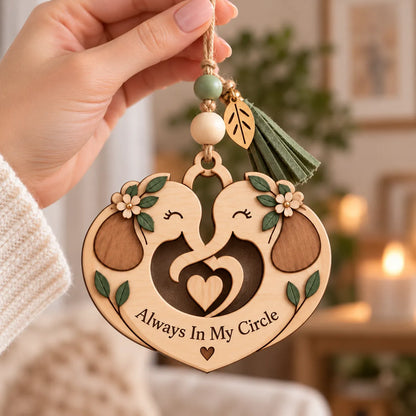 💞 LAST DAY 50% OFF – 🐘 Sisterhood Elephant | A Meaningful Gift for Sisters & Best Friends