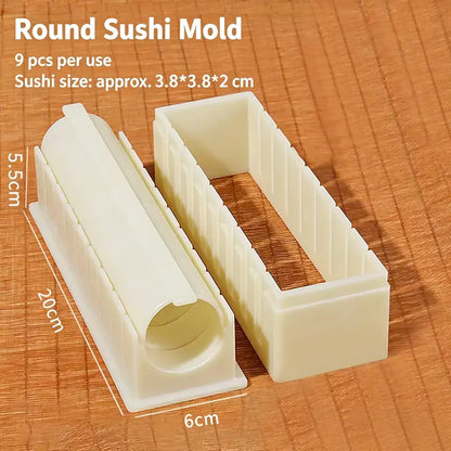 🍣 50% OFF Sushi Maker Mold – Perfect Homemade Rolls Made Easy