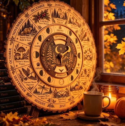 🔥Last Day 49% OFF - 🌙🌲Moon & Nature Observation Wheel🌕(📦Buy 2 Free Shipping)