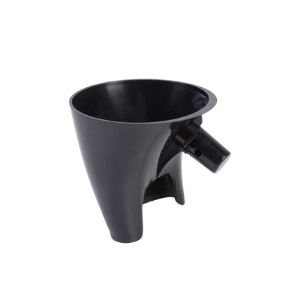 🥣 Mess-free Stand Mixer Flour Funnel – Wide-mouth Ingredient Pouring Guide