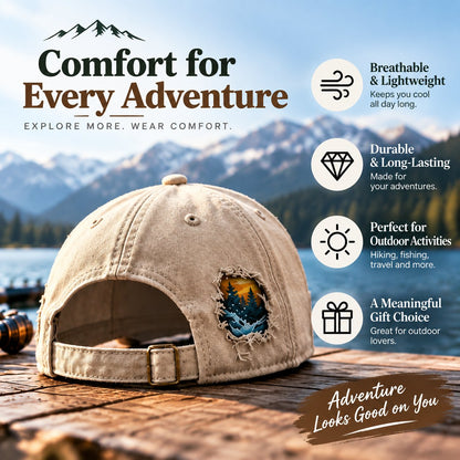 🎣✝️ Fishing & Faith Cap | “Fishing in My Veins, Jesus in My Heart” 🙏🌊(🧢100% cotton)