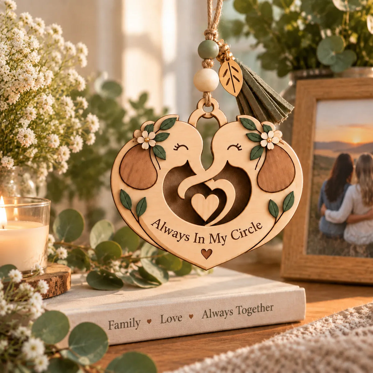 💞 LAST DAY 50% OFF – 🐘 Sisterhood Elephant | A Meaningful Gift for Sisters & Best Friends